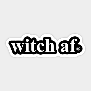 Witch AF Sticker